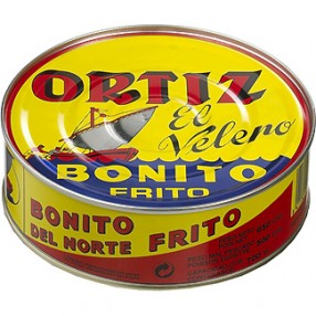 ORTIZ EL VELERO Bonito del norte frito lata 345 grs